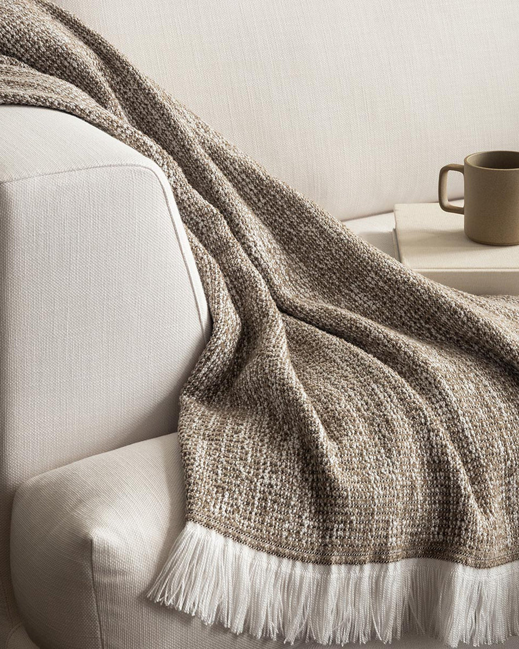 Couverture d'intérieur/extérieur Sunbrella® Crosshatch