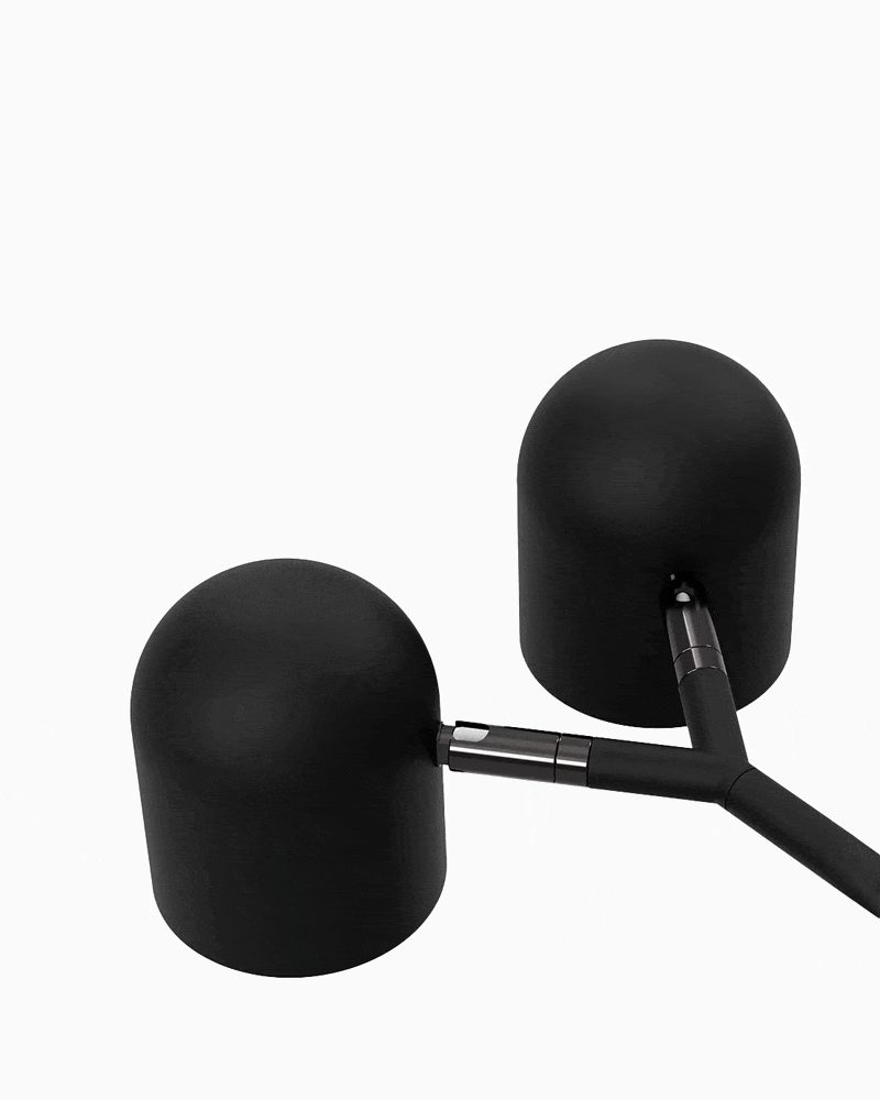 Lampe de table tandem