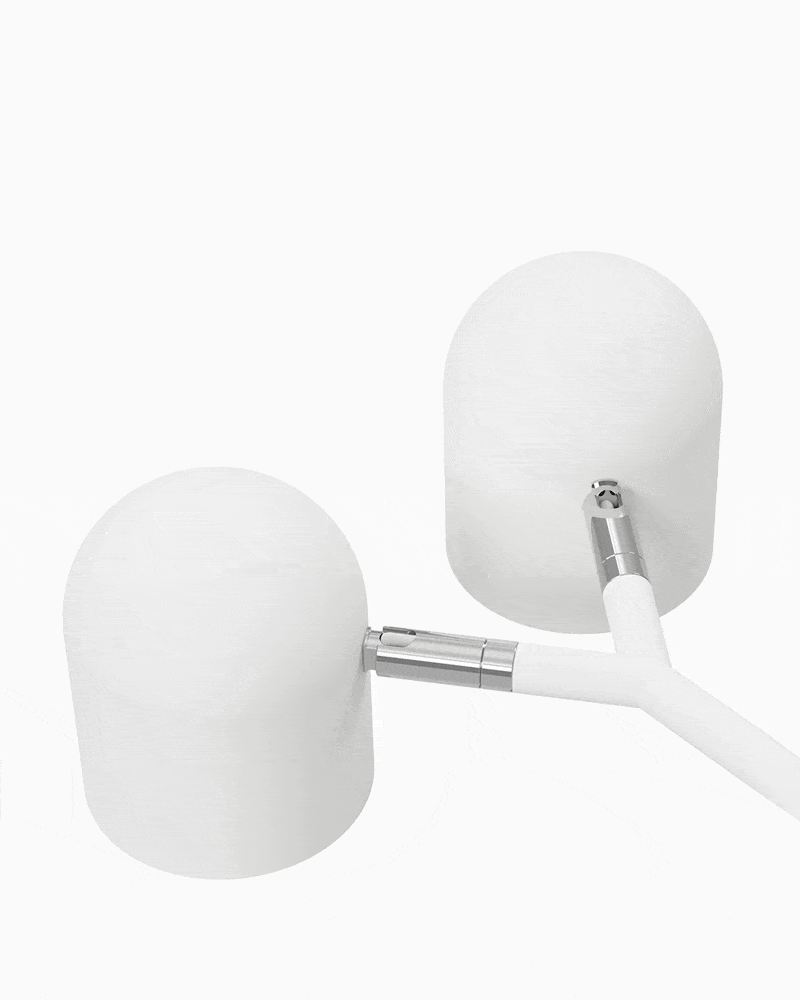 Lampe de table tandem