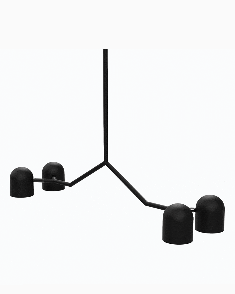 Pendentif tandem à 4 têtes