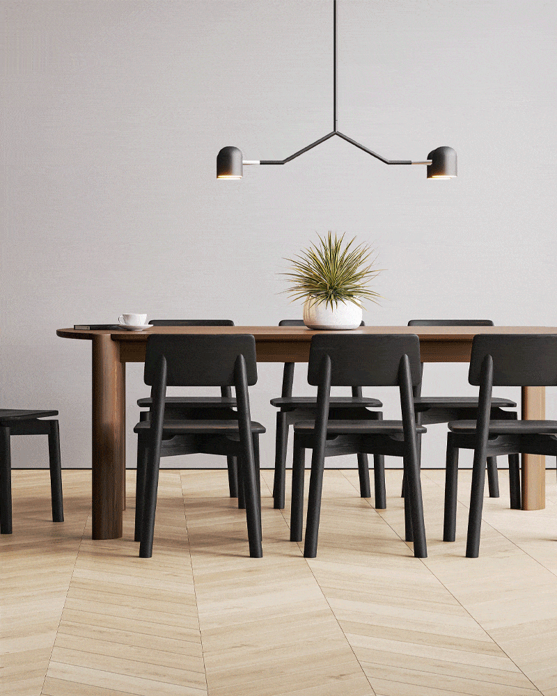 Pendentif tandem à 4 têtes