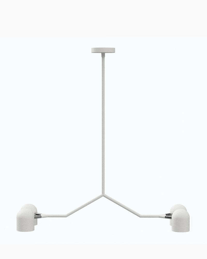 Pendentif tandem à 4 têtes