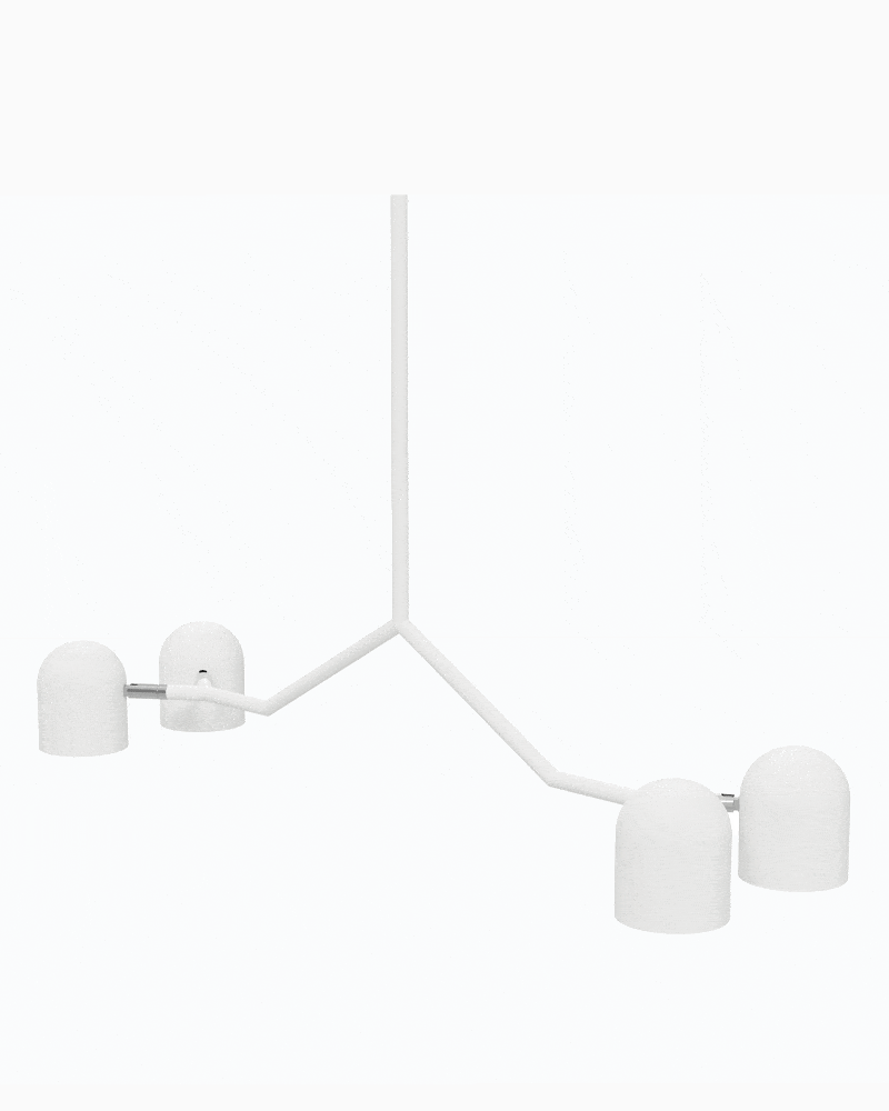 Pendentif tandem à 4 têtes