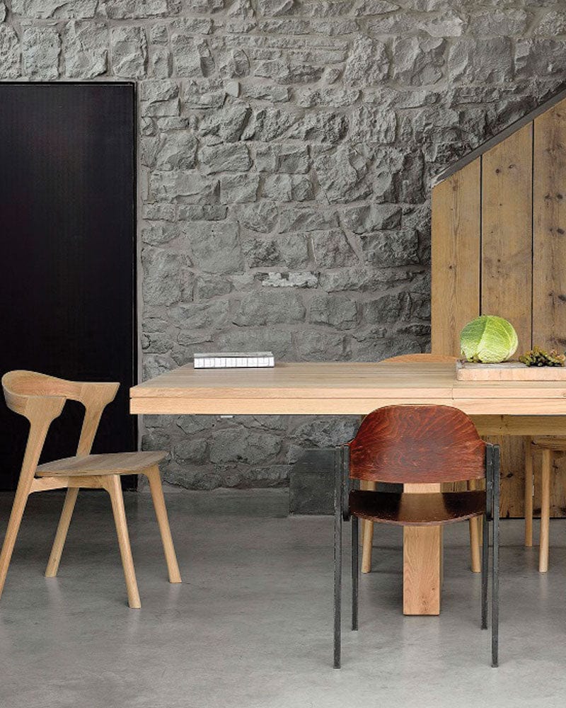 Table à manger double extensible