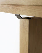 Table à manger double extensible