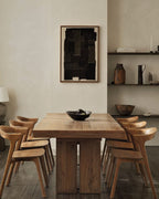 Table à manger double extensible