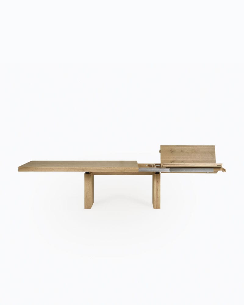 Table à manger double extensible