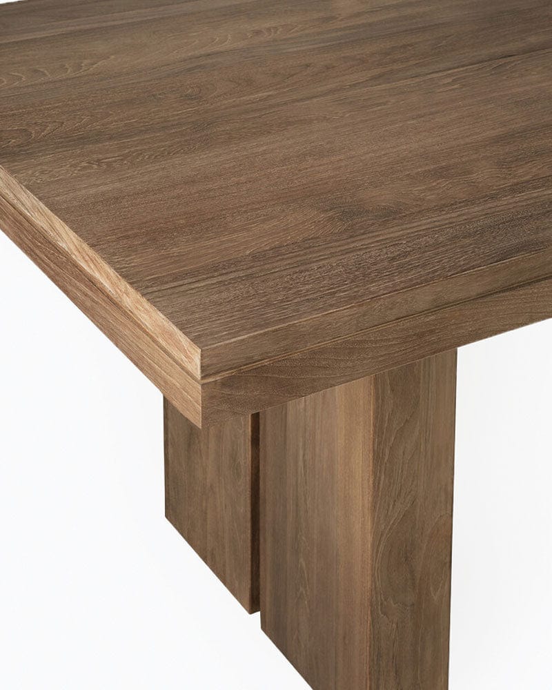 Table à manger double extensible