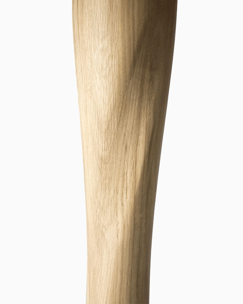 Table de salle à manger ronde à torsion