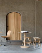 Table de salle à manger ronde à torsion