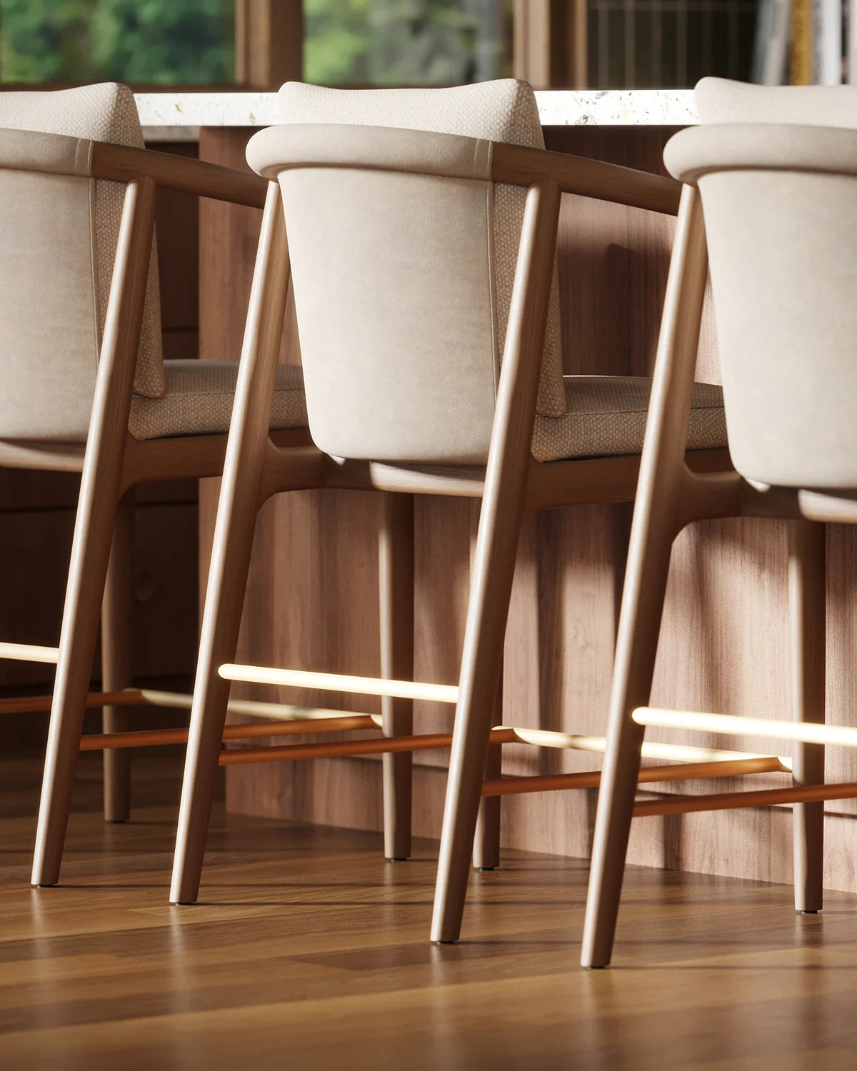 Tabouret de comptoir Dillon