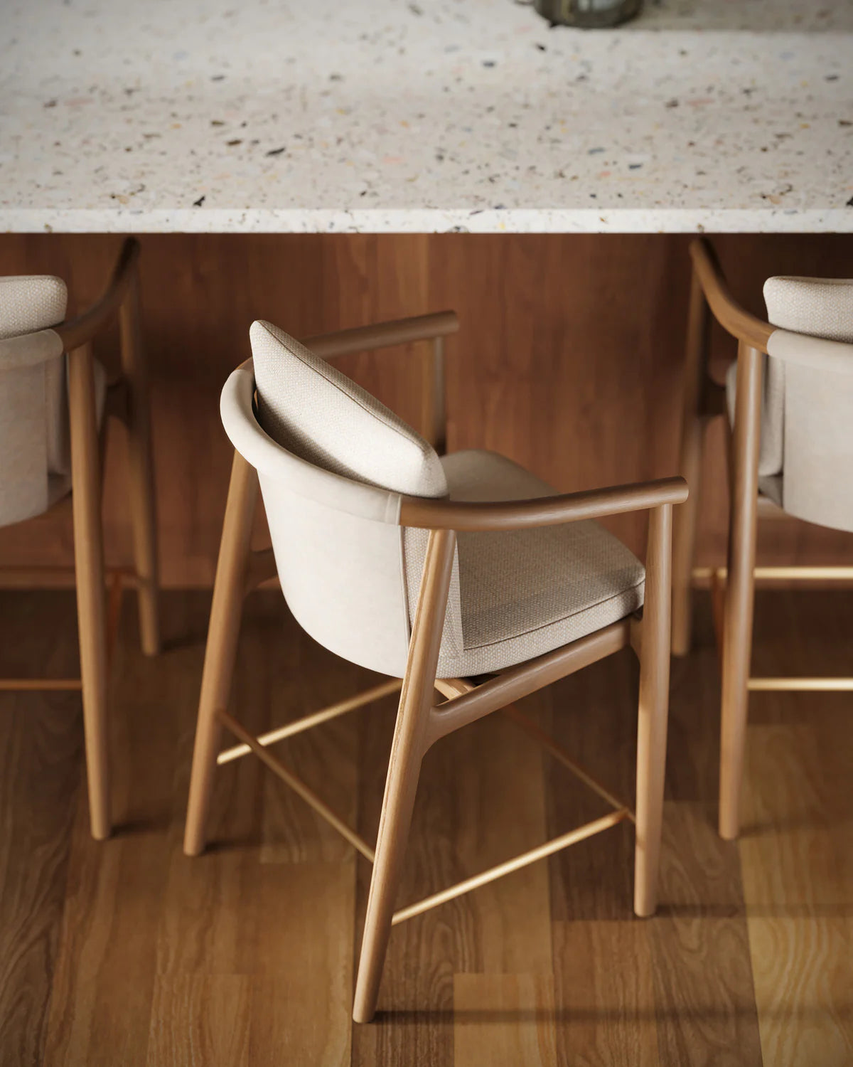 Tabouret de comptoir Dillon