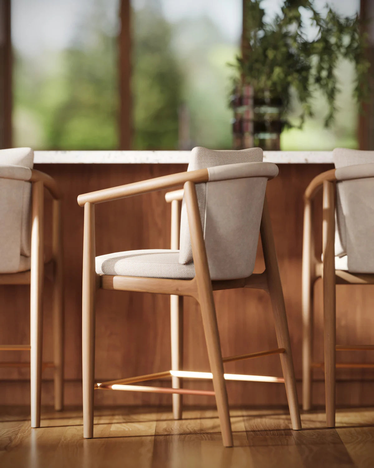 Tabouret de comptoir Dillon